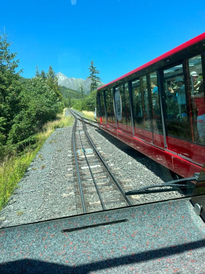 Slnecny 2-Izbovy Apartman Pod Lesom, Dolny Smokovec Vysoké Tatry Buitenkant foto